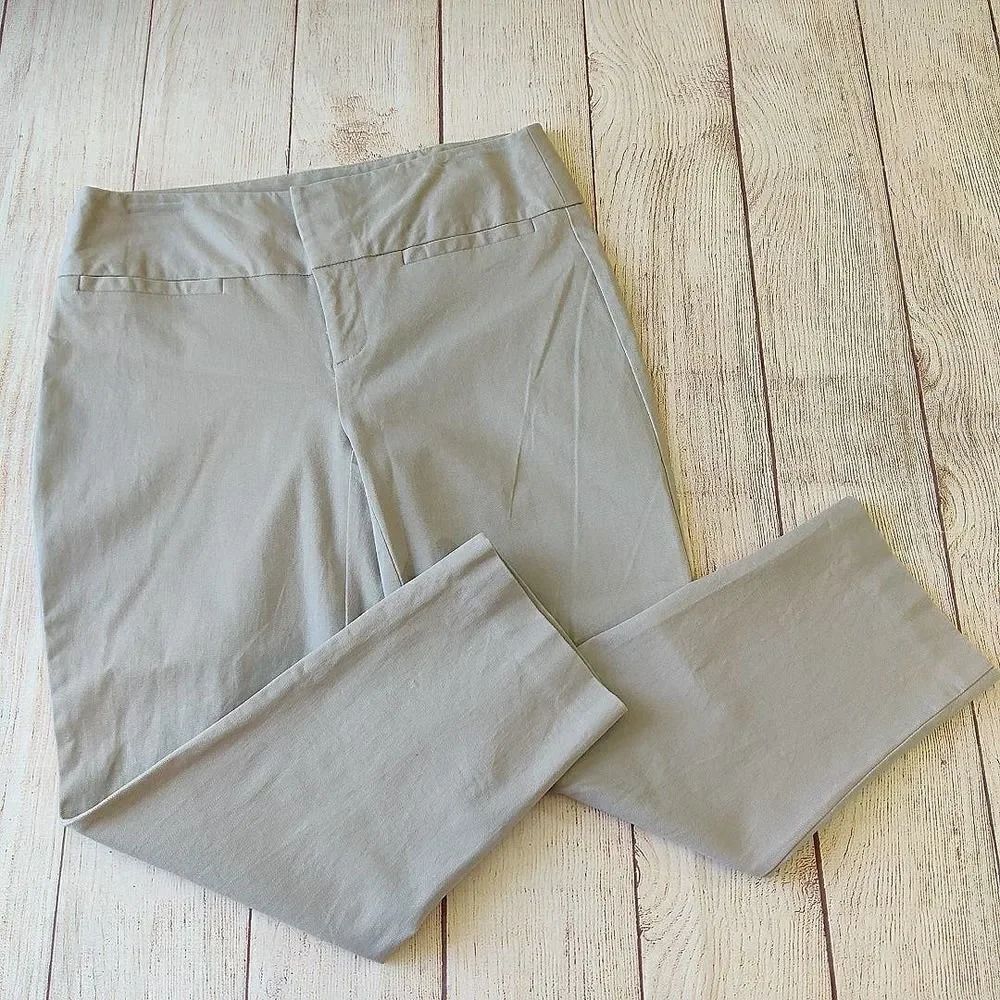 INC International Concepts stretch crop pants sz 4P